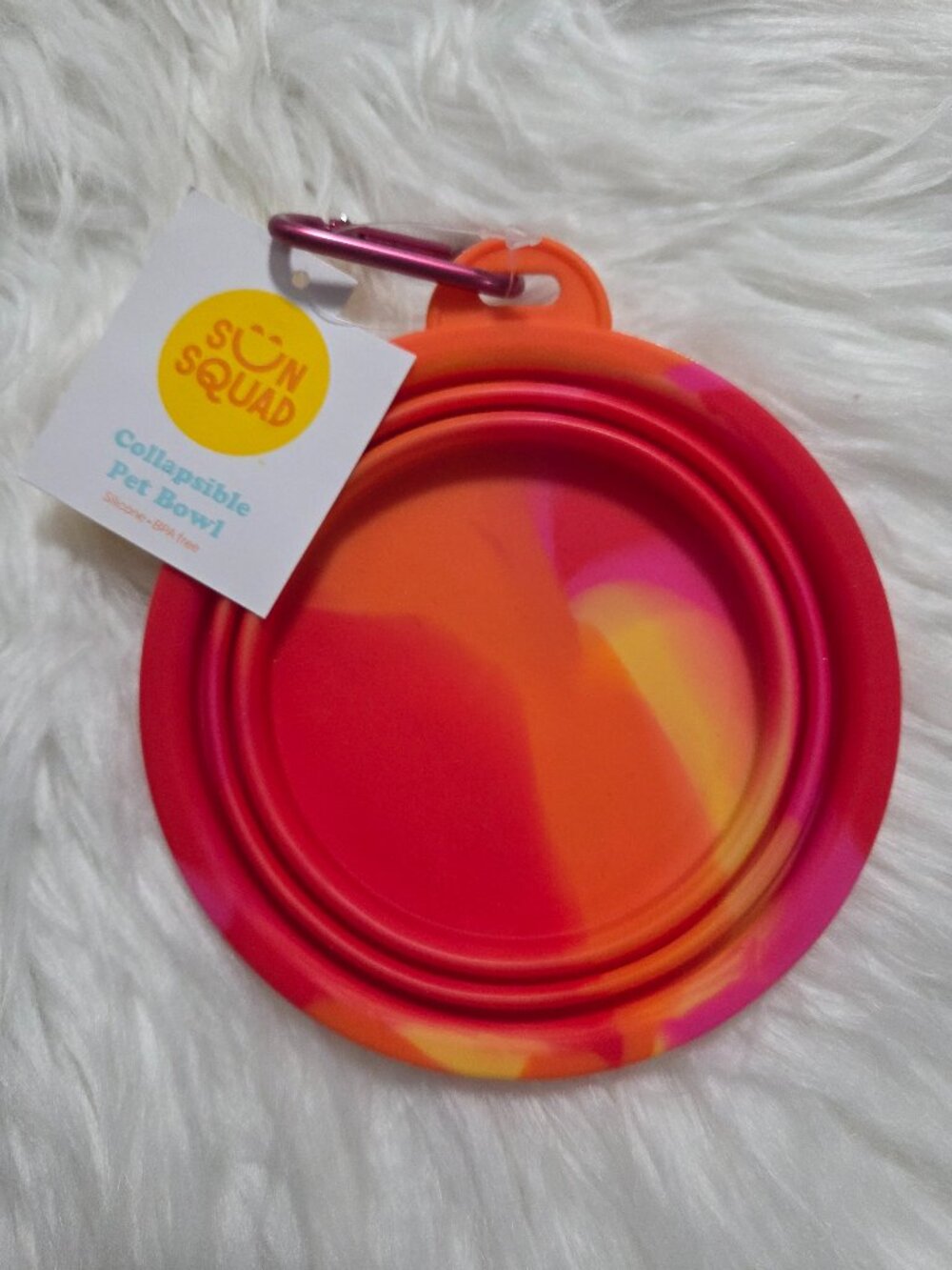 Sun Squad Collapsible Pet Bowl